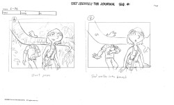 hey-arnold-room:  The Journal Hey Arnold! Storyboard by Steve Lowtwait 