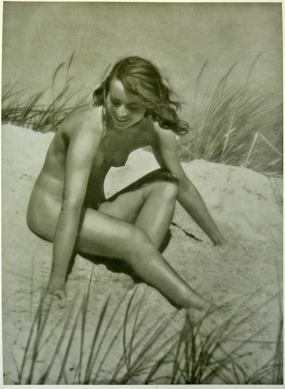 oldalbum:  Bruno Schultz - Nude on the Sand, 1938