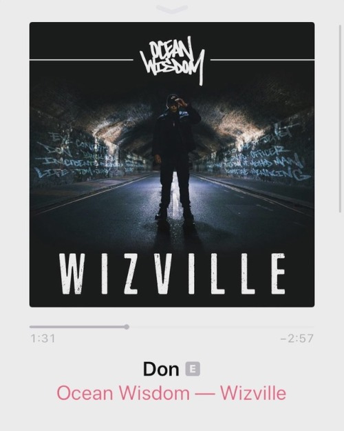 This song jeeeez. Wizzy is insane! #oceanwisdom #wizville #insanetalent