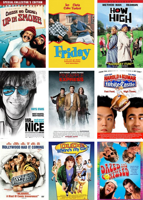 jellyjiggleboy:  weedporndaily:  The Ultimate Stoner Movie List  I found shrooms at my city library of all places 