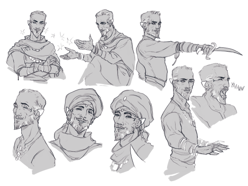  Doodles. Moar Mahadi and Mister Cassalanter sir. 