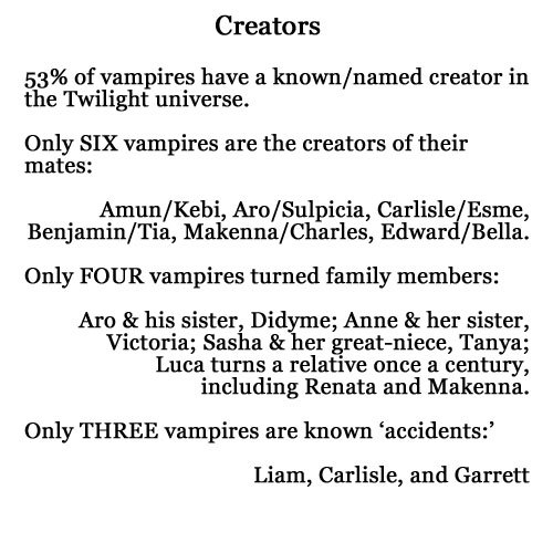 Twilight Vampires, Let Me Show You Them. This Is All Based On The Info In The Guide. For The Physical