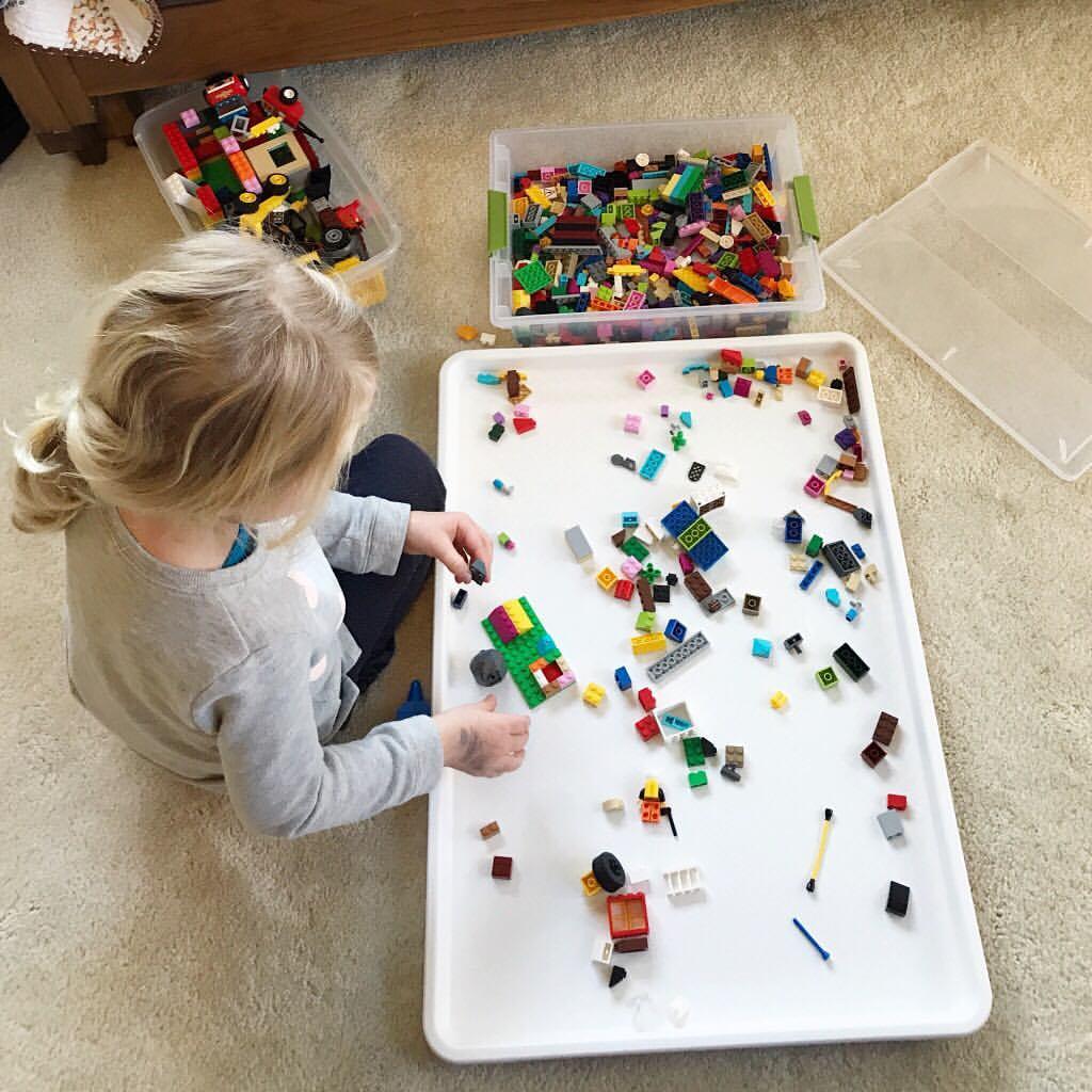 How To DIY A Lego Table - Midwest Life and Style Blog