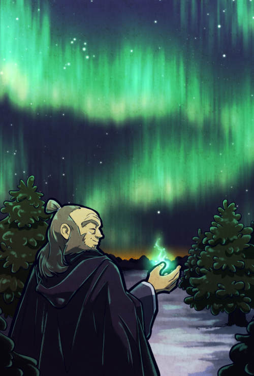fireflysummers:My full piece for the @crossroadszine! Sometimes I randomly miss Uncle Iroh, so I was