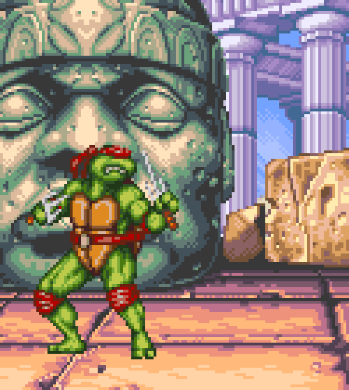 vgjunk:  Teenage Mutant Ninja Turtles: Tournament Fighters, SNES.  J