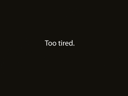 I'm Never At Rest