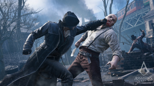 bird-fandom:  gamefreaksnz:   					Assassin’s Creed Syndicate officially announced					Ubisoft have lifted the lid on the next major Assassin’s Creed  game, Assassin’s Creed Syndicate, coming to PlayStation 4, Xbox One, and  PC this year.View the