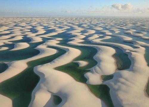 Lençóis Maranhenses National ParkThis Brazilian national park&rsquo;s sand dunes give the location a