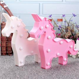 tobious: Cute Unicorn LED Night Light   ∟ discount code “ Joanna15”