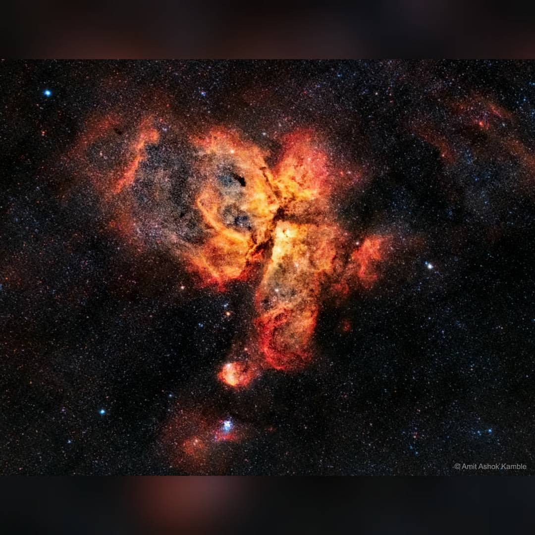 The Great Nebula in Carina #nasa #apod #ngc3372 #greatnebulaincarina #carinanebula