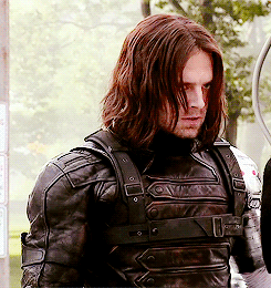 thebatmn:  Sebastian Stan on Captain America: The Winter Soldier behind the scenes.
