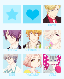 oyasumies:  Brilliant Blue or Passion Pink 