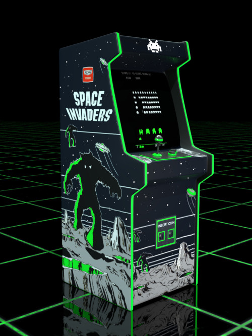 Space Invaders Tribute by Davide Pedrazzini