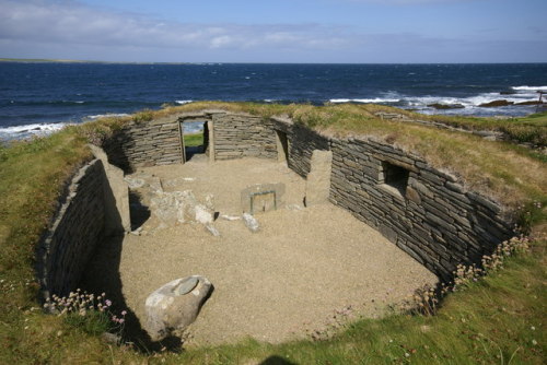 archaicwonder: Knap of Howar, Orkney Islands, Scotland The Knap of Howar on the island of Papa Westr