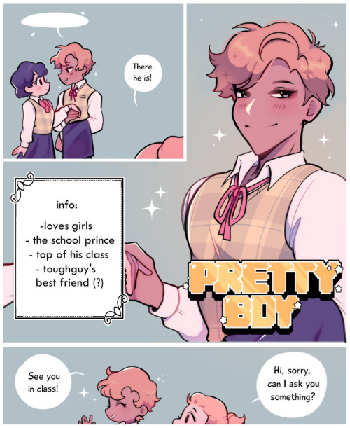 another intro comic, this time for pretty boy! :) hope you enjoy!