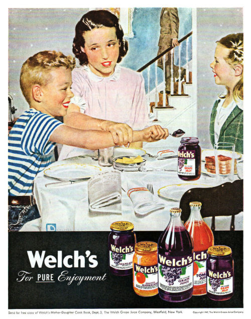 The Welch Grape Juice Co, 1947