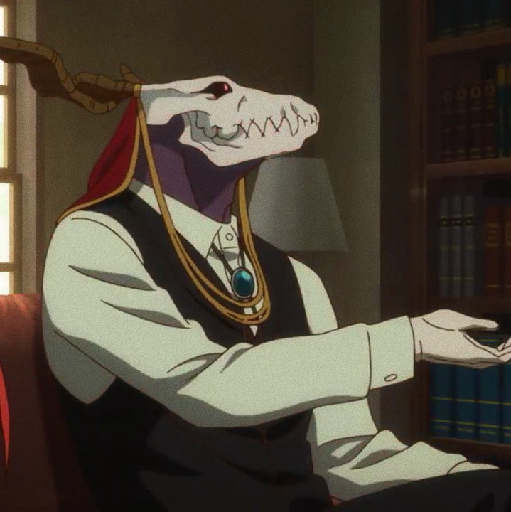 Crunchyroll.pt - Bem no coração, Elias 💘 (✨ Anime: The Ancient Magus'  Bride)