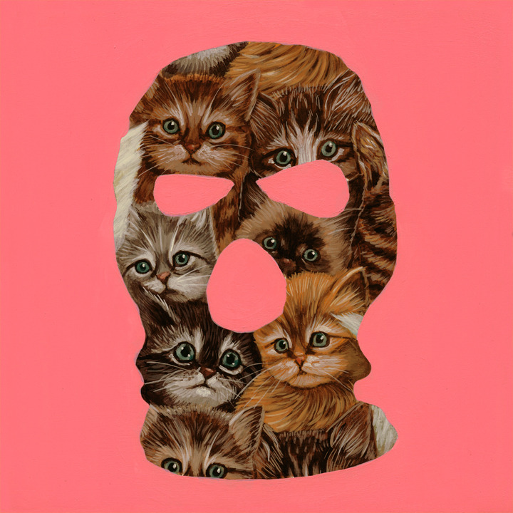 supersonicart:  Casey Weldon’s “Tropefiend” at Spoke Art. Currently showing