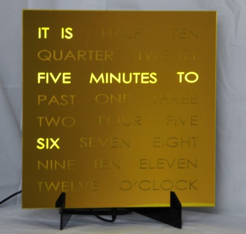 pr1nceshawn:  Numberless  Word Clock. 