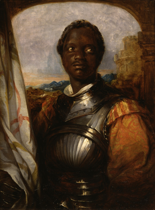 Othello (Ira Aldridge as Othello), William Mulready, between 1840 and 1863
