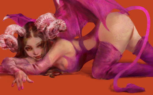 succubus  Dong-gun Yoon www.artstation.com/artwork/GX6R21