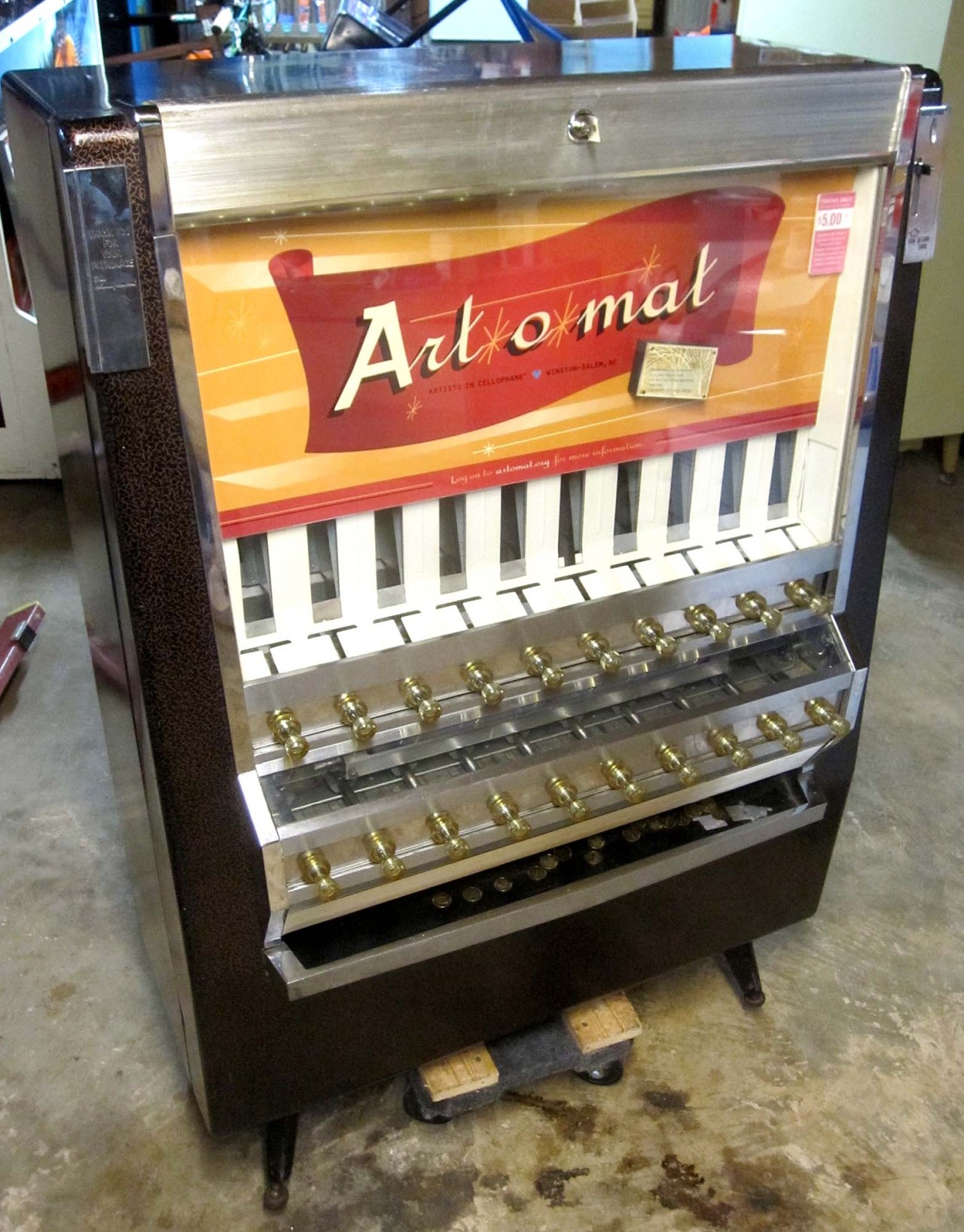 Vintage “Art-O-Mat” Vending Machines 