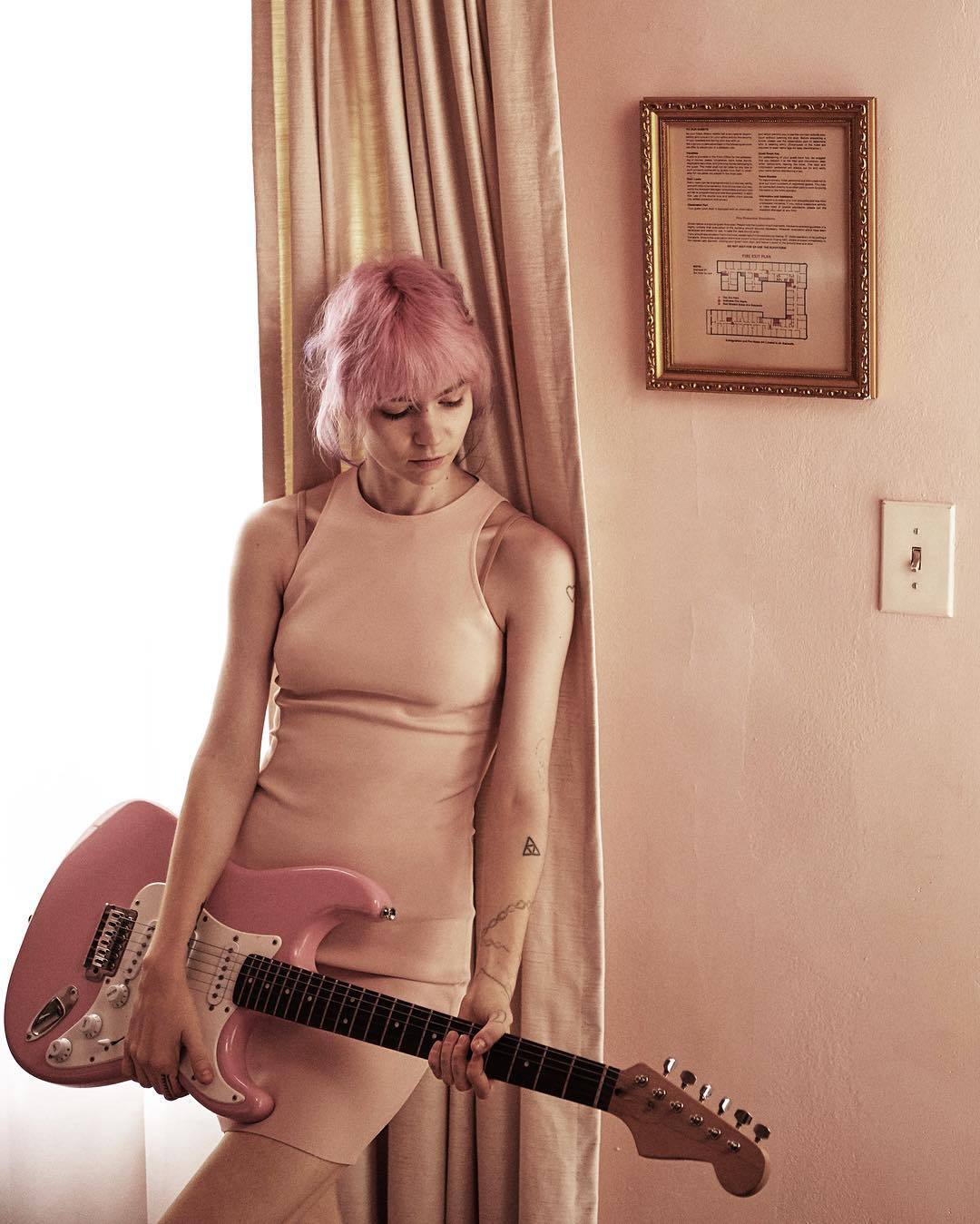 grimes-claireboucher:  Grimes  for the new POP fragrance campaign by Stella McCartney,