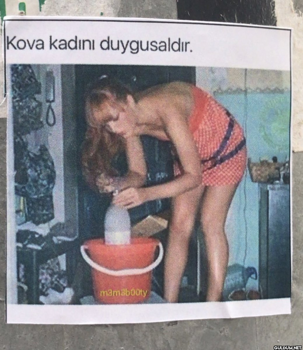 Kova kadını duygusaldır....