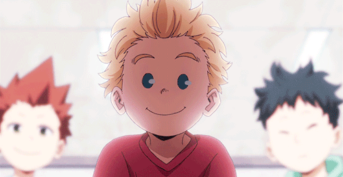 fymyheroacademia:Back then… because you talked to me… You were so bright… shining… Like the sun.