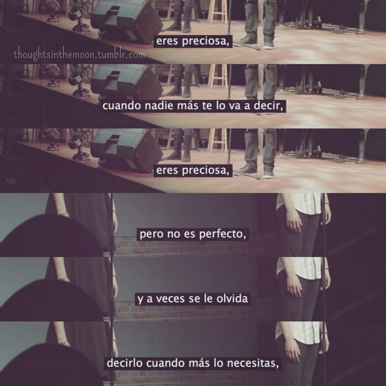 thoughtsinthemoon:  Eres preciosa, princesa.
