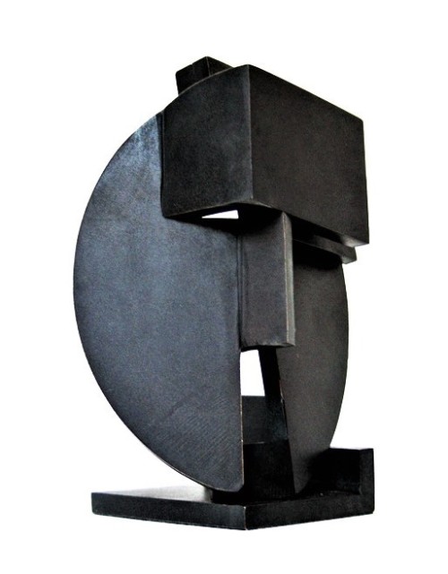 europeansculpture:Rafael Canogar - Tête, 2005