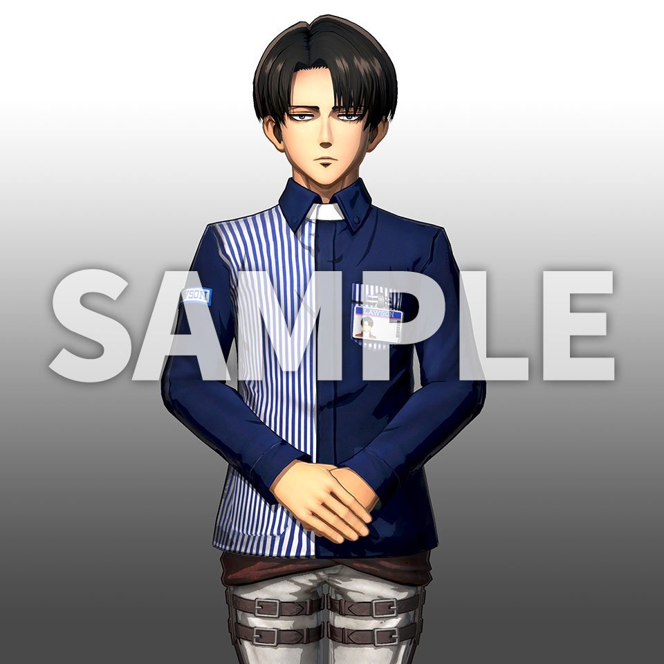 snkmerchandise:  News: KOEI TECMO Shingeki no Kyojin 2 Video Game (2018) - Levi Highlight