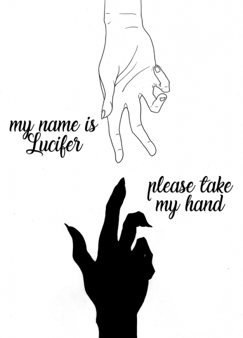 ebbaozolinsart: n.i.b. // black sabbath send me a song and i will try to illustrate it
