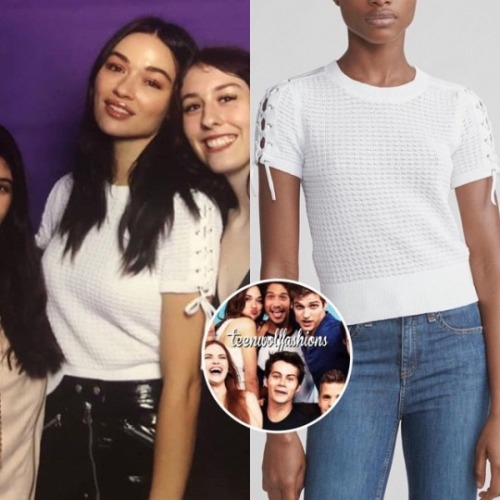 What: Lona Tie Sleeve Tee by Rag & Bone  ($104)Where: TFMIC5 When: 21 Oct 2018ID’d by @riverdale