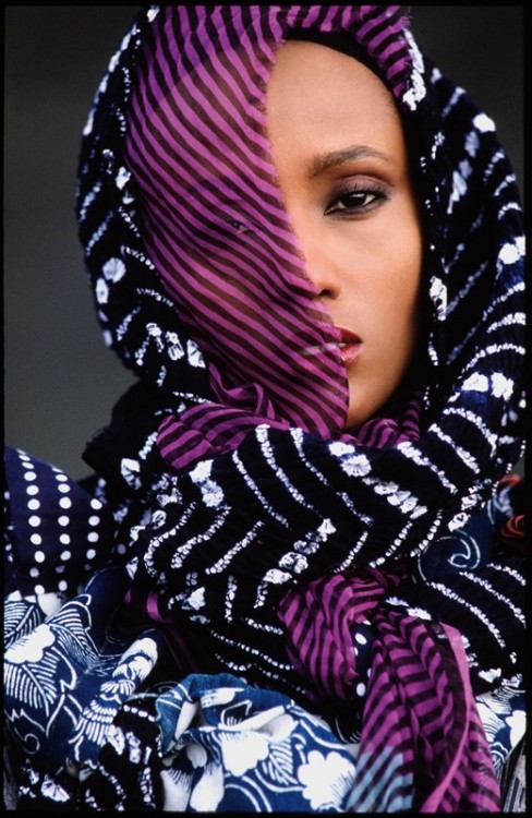 Hans Feurer, photography for Kenzo Takedo&rsquo;s advertising campaign, 1983. It launched the career