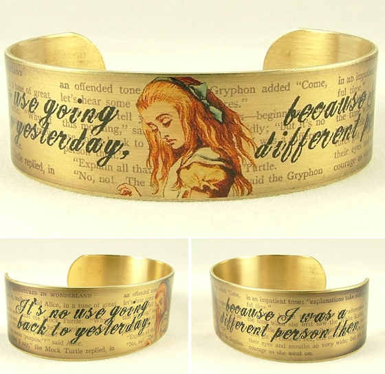 culturenlifestyle:  Handmade Scientific and Literature Inspired Bracelets UK-based