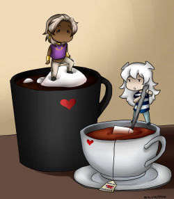 neal-illustrator:  My cup of tea. comment, request, enjoy