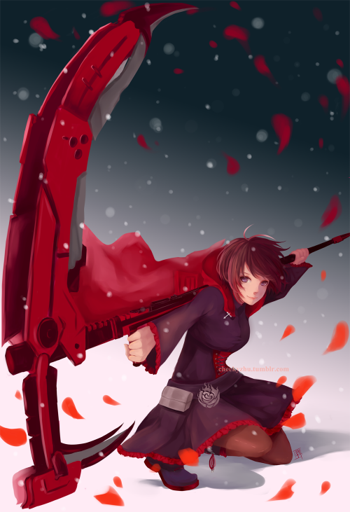 aconitem:  RWBY - Red Like Roses by CheekyZhu