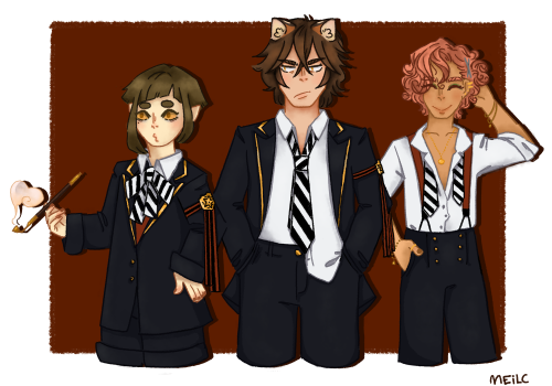 Im Happy To Debut My Twisted Wonderland Ocs And Dorm Based On The Jungle Book!You Can Send Any Questions