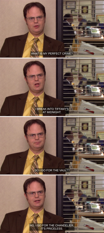 Porn photo dwight-schrutes:  a criminal masterind