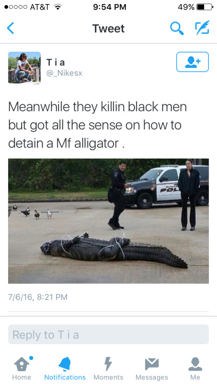 allyeliza:  lagonegirl:  priorityconfidential:  therealkingzo:  earthshaker1217:  4mysquad:    the truth tho    *sigh*  🔥🔥🔥🔥🔥🔥  Well killing alligators is illegal in the state of FL. Still waiting on the laws to apply to black people.