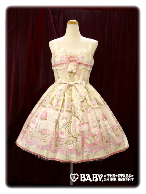 lolitahime:  BABY’S Fall in Love with the Sweet Magic of Scent Cologne JSK(Navy
