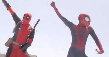 theultimatemoviefanatic:  Spider-man and Deadpool Dance Battle 