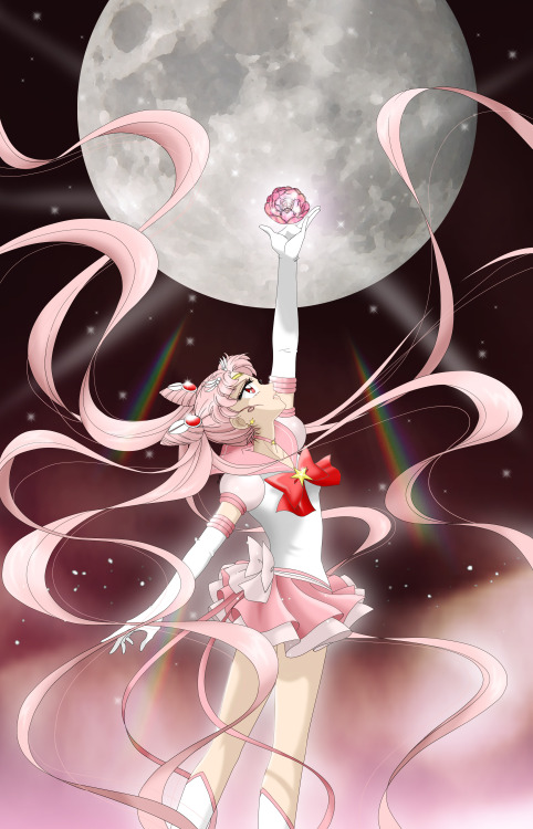 viterbofangirl: Sailor Moon Pink Crystal by Mangaka-chan