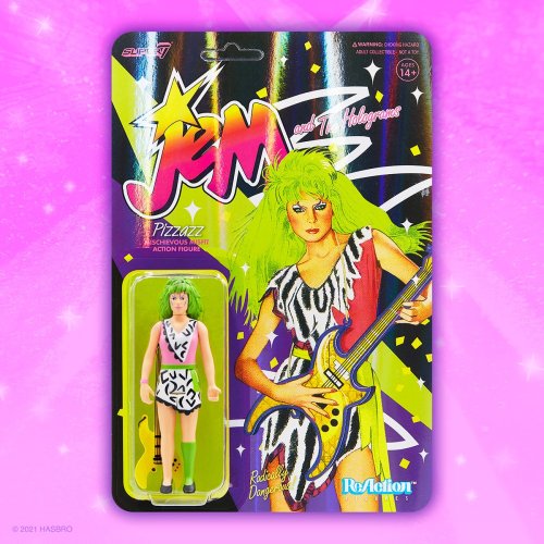 Truly outrageous! Jem and the Holograms ReAction Figures are arriving on the scene this Thursday (4/