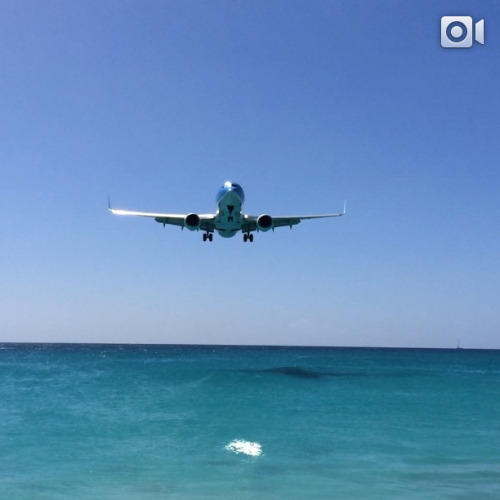 instagram:  Capturing the Airplanes of St. Maarten’s Maho Beach with @samhorine  To view more photos and videos from Maho Beach, explore the Maho Beach, Sint Maarten location page.  Maho Beach on the Dutch side of the Caribbean country of Sint Maarten