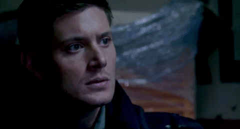 Dean Winchester spots his grandfather and pulls out a gun and approaches, saying "Welcome to next time," referencing a promise he made to kill his grandfather next time he saw the grandfather for leaving Dean and his brother Sam to die. Sam grabs Dean's hand and says "No don't." Dean responds "I said I'd kill him!" Sam responds with "Just a second!"