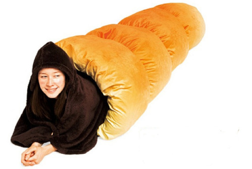 Ever dream of wrapping yourself between soft fluffy layers of pastry? Japanese mail order company Fe