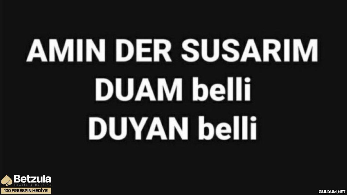 AMIN DER SUSARIM DUAM...