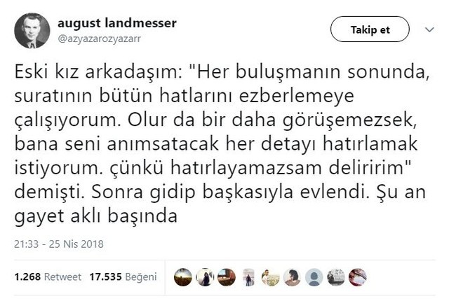 Eski kız arkadaşım "Her...